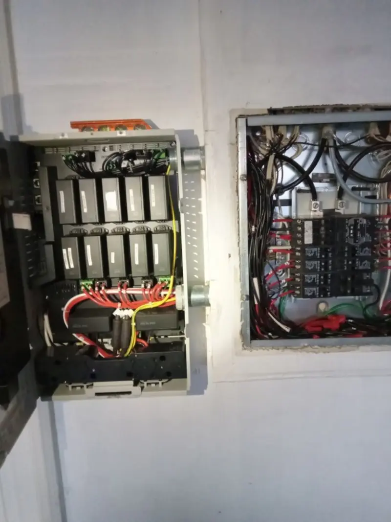 Electrical panel upgrade completed for Indoor Lighting Installation in Santa Fe